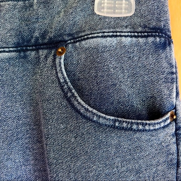 Z SUPPLY KNIT DENIM SKIRT - Picture 5 of 8